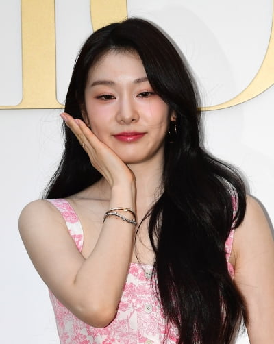 [TEN포토]김연아 '핑크빛 꽃 한송이'