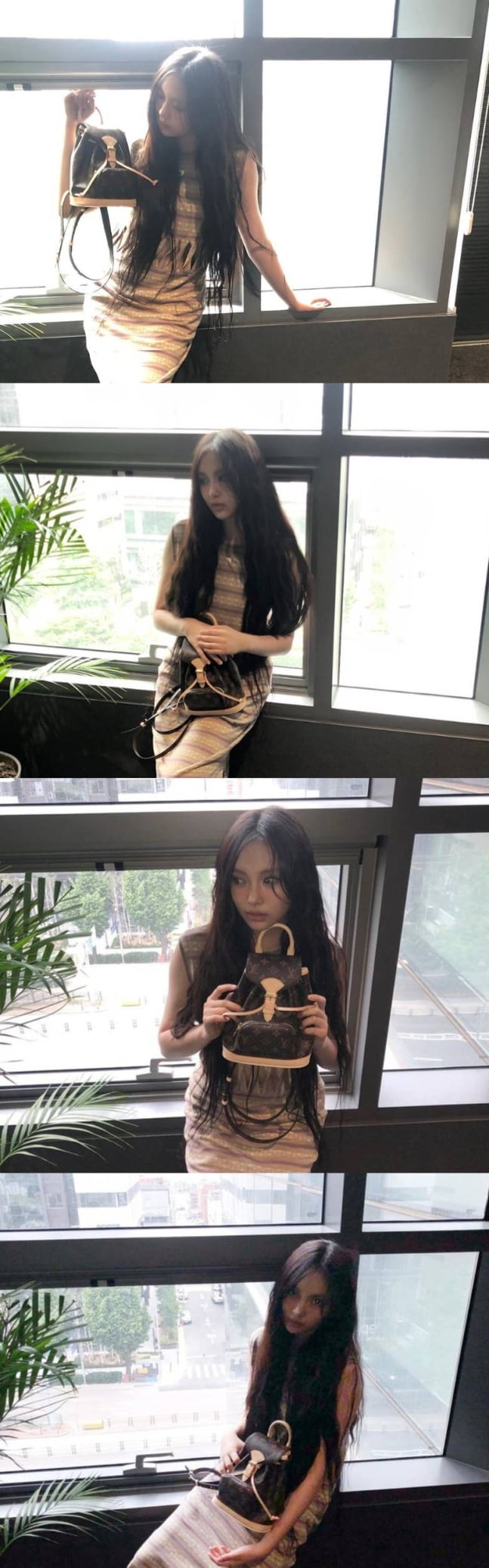 뉴진스 혜인, 발등 부상→활동 중단 후 전해진 근황 [TEN★]