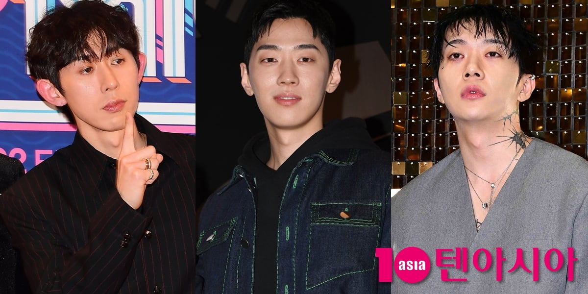 코드쿤스트, 그레이, 우원재 / 사진 = 텐아시아 사진 DB