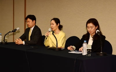 [TEN포토] 민희진 '갑자기 기자회견'