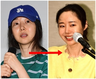 민희진, 36일만에 옷 가격도 UP…26만4000원 비싼 룩입고 활짝[TEN이슈]