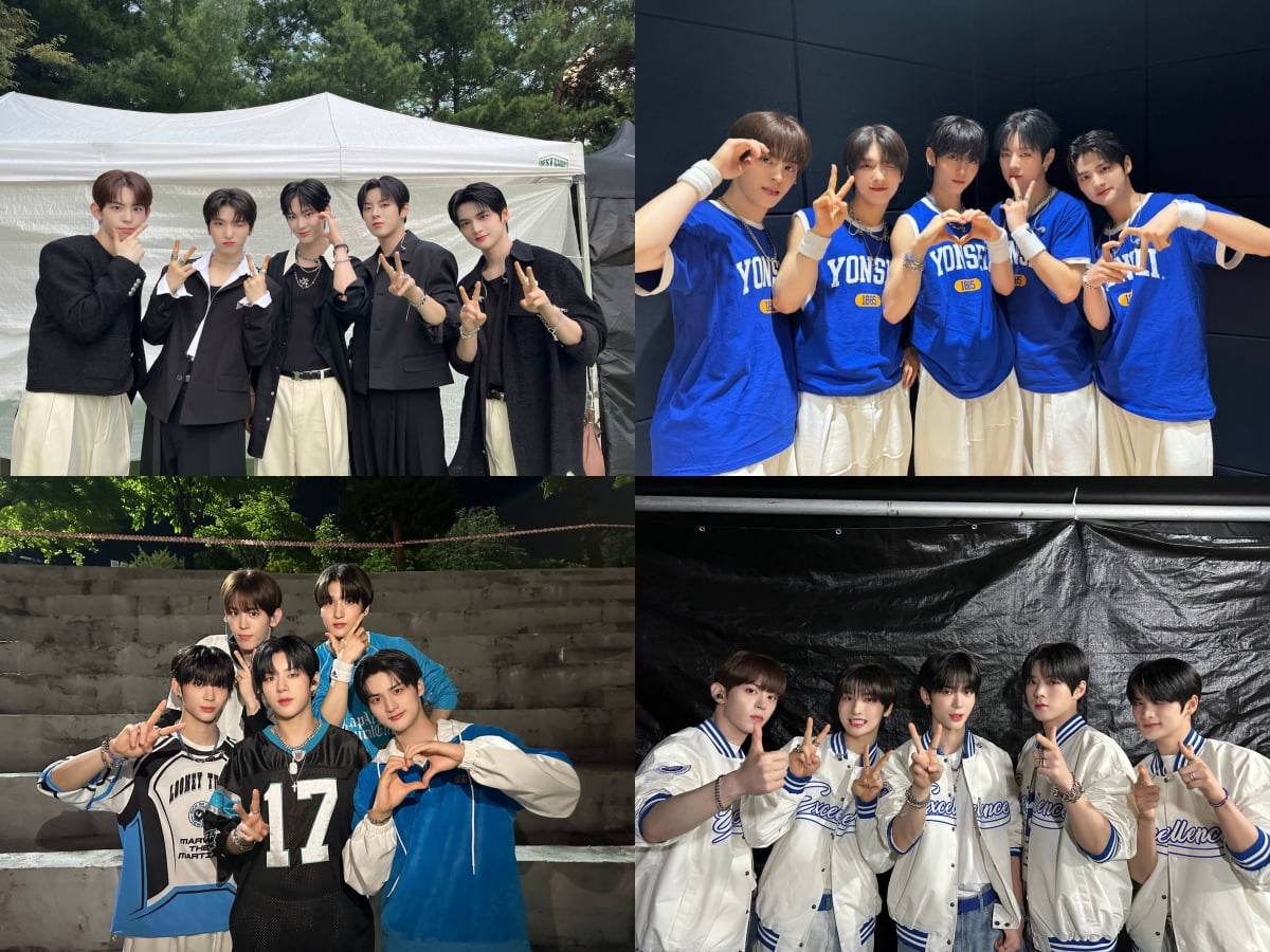 '큐브 신인' 나우어데이즈, 첫 대학 축제 무대 완벽 접수