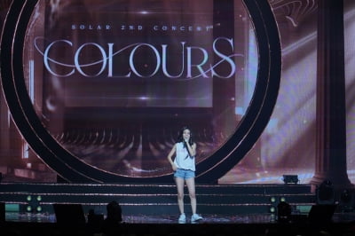 솔라, 반전 매력 가득…아시아 투어 'COLOURS' 서울 공연 마무리