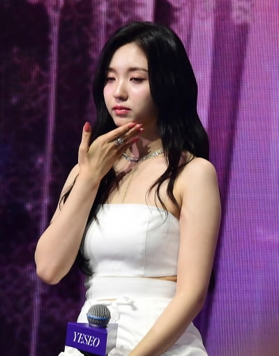 [TEN포토]케플러 강예서 '마지막 활동에 눈물이...'