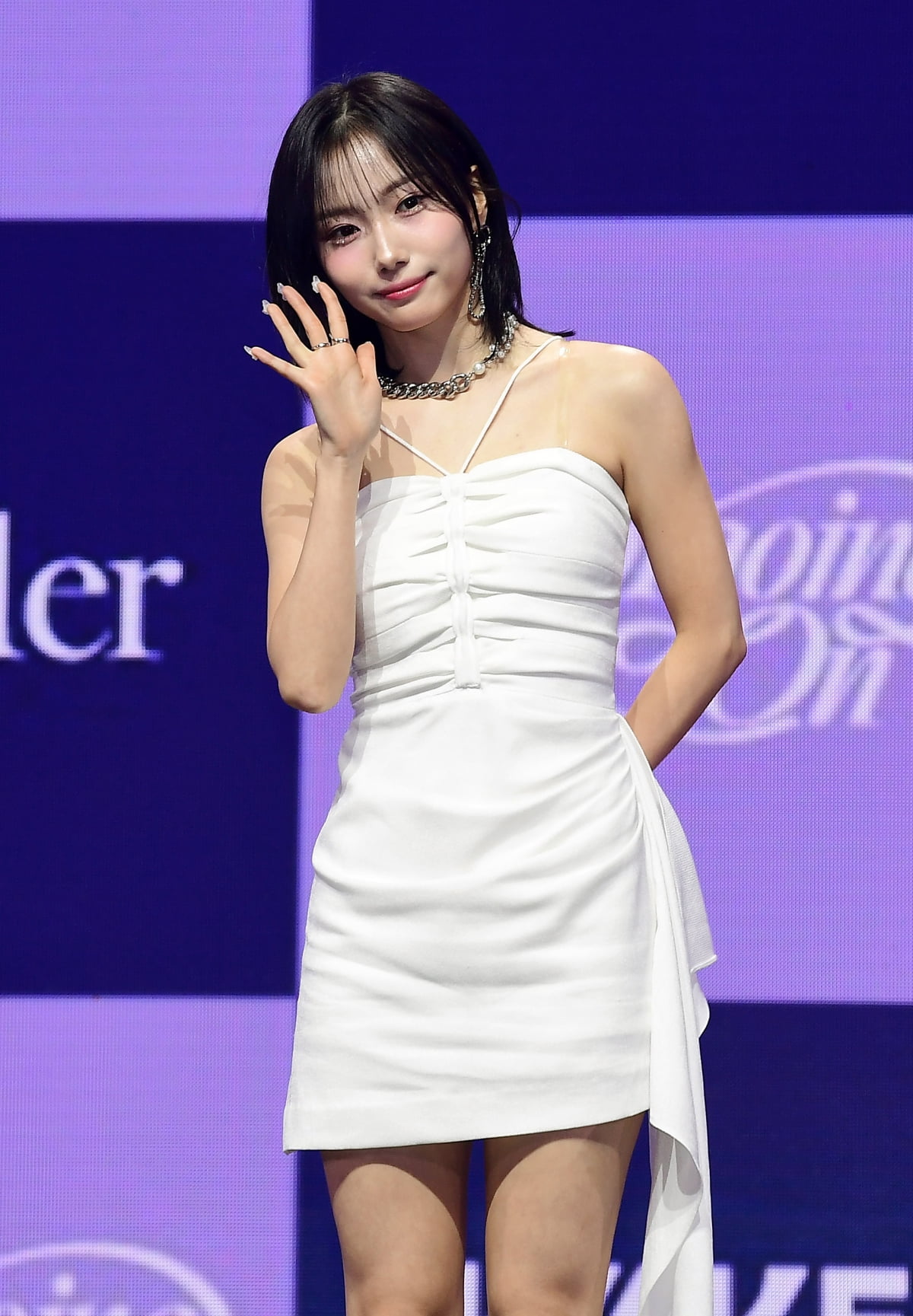 [TEN포토]케플러 서영은 '러블리 인사'