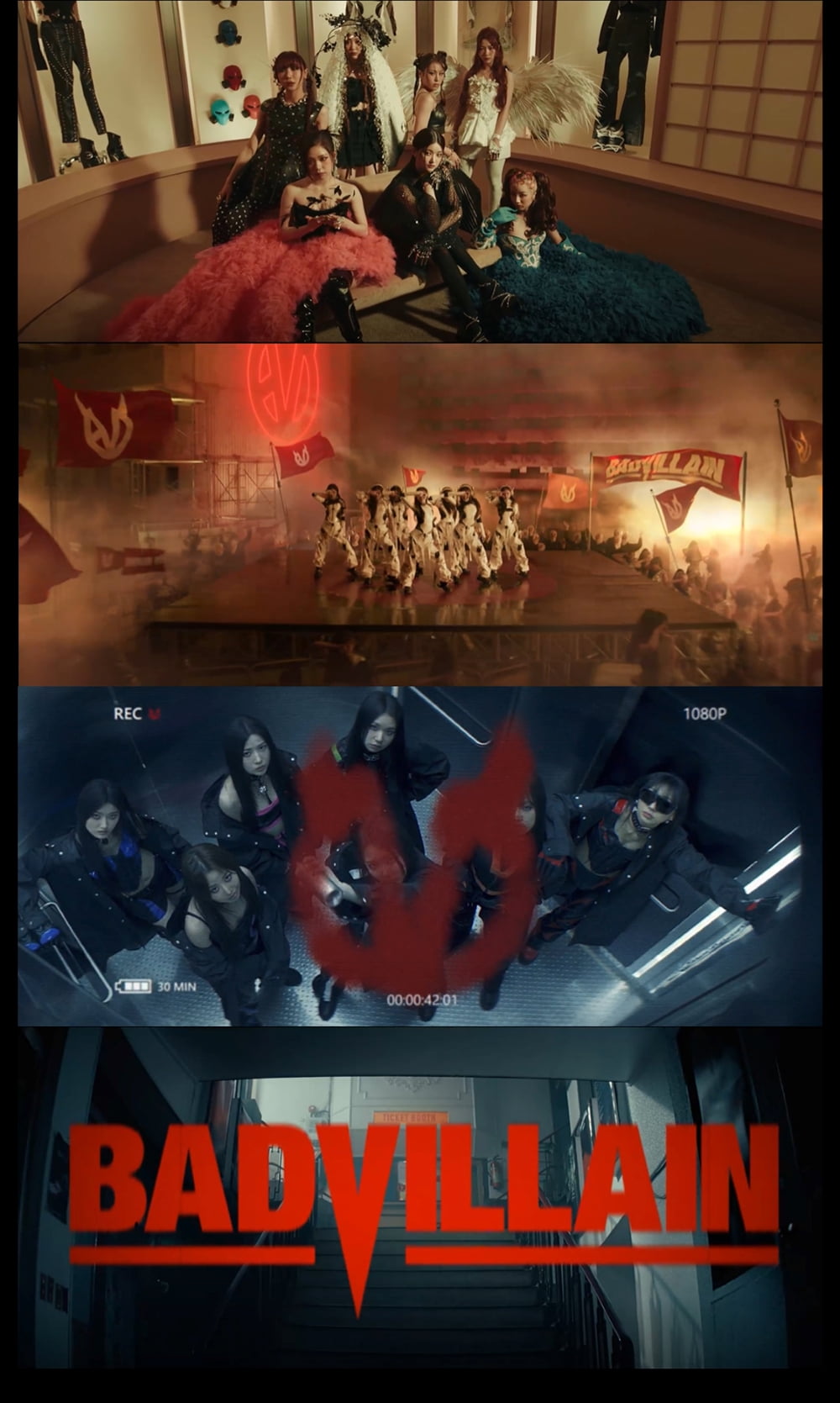 '빅플래닛메이드 걸그룹' 배드빌런, 타이틀곡 'BADVILLAIN' MV 공개