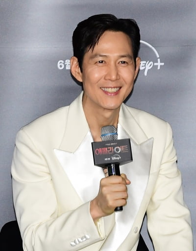 [TEN포토]이정재 '제다이 마스터 솔 이라는 역활에 많이 놀랐다'
