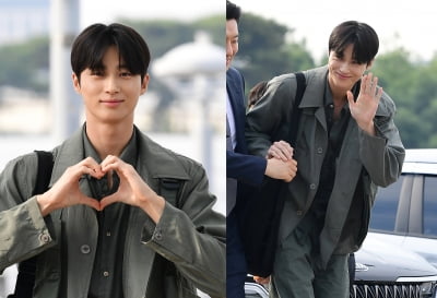 Byeon Woo-seok, jumping overseas with a fan... Lovely Seon-jae