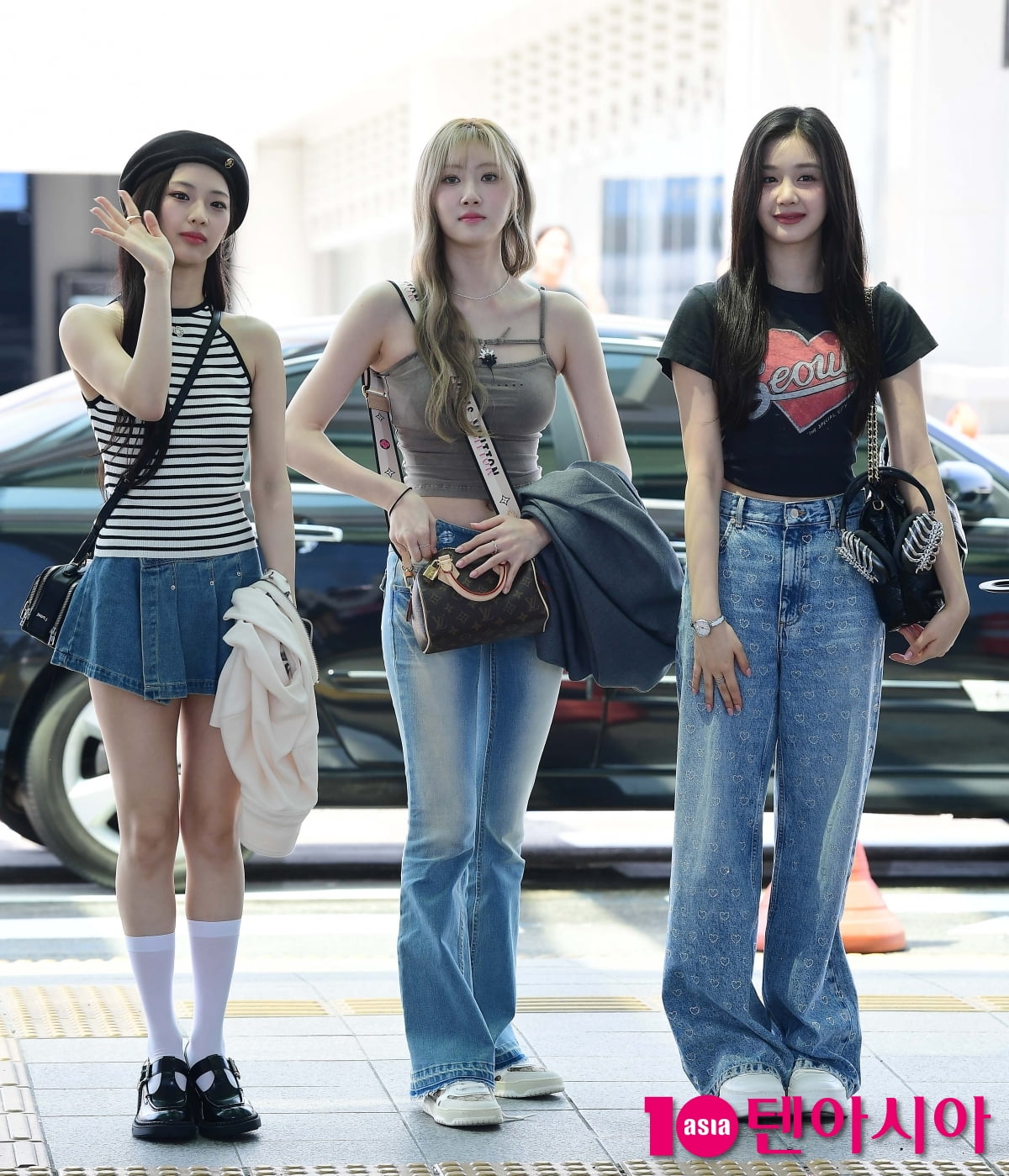 [TEN포토]베이비몬스터 루카-라미-파리타 '같은 청...다른 느낌'