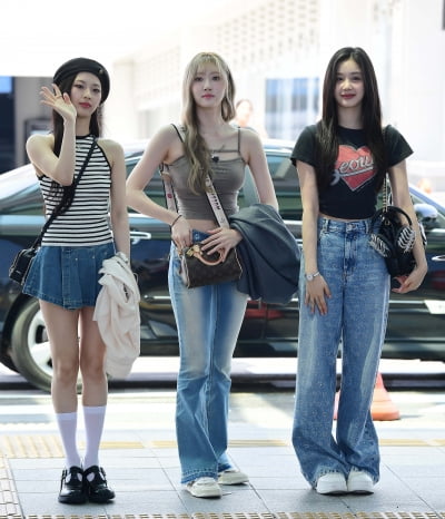 [TEN포토]베이비몬스터 루카-라미-파리타 '같은 청...다른 느낌'
