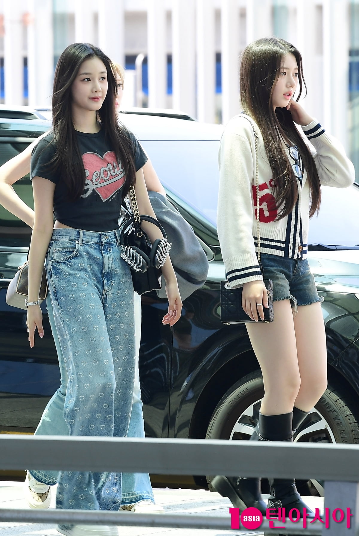 [TEN포토]베이비몬스터 파리타-로라 '극과 극 공항패션'