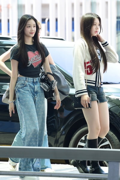 [TEN포토]베이비몬스터 파리타-로라 '극과 극 공항패션'