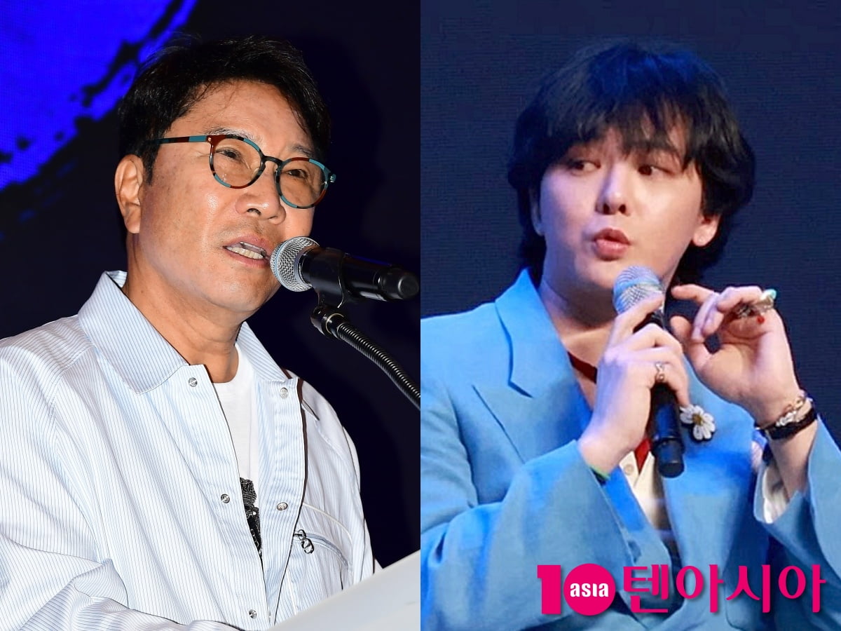 이수만 전 SM 총괄, 가수 지드래곤/사진=텐아시아 사진DB