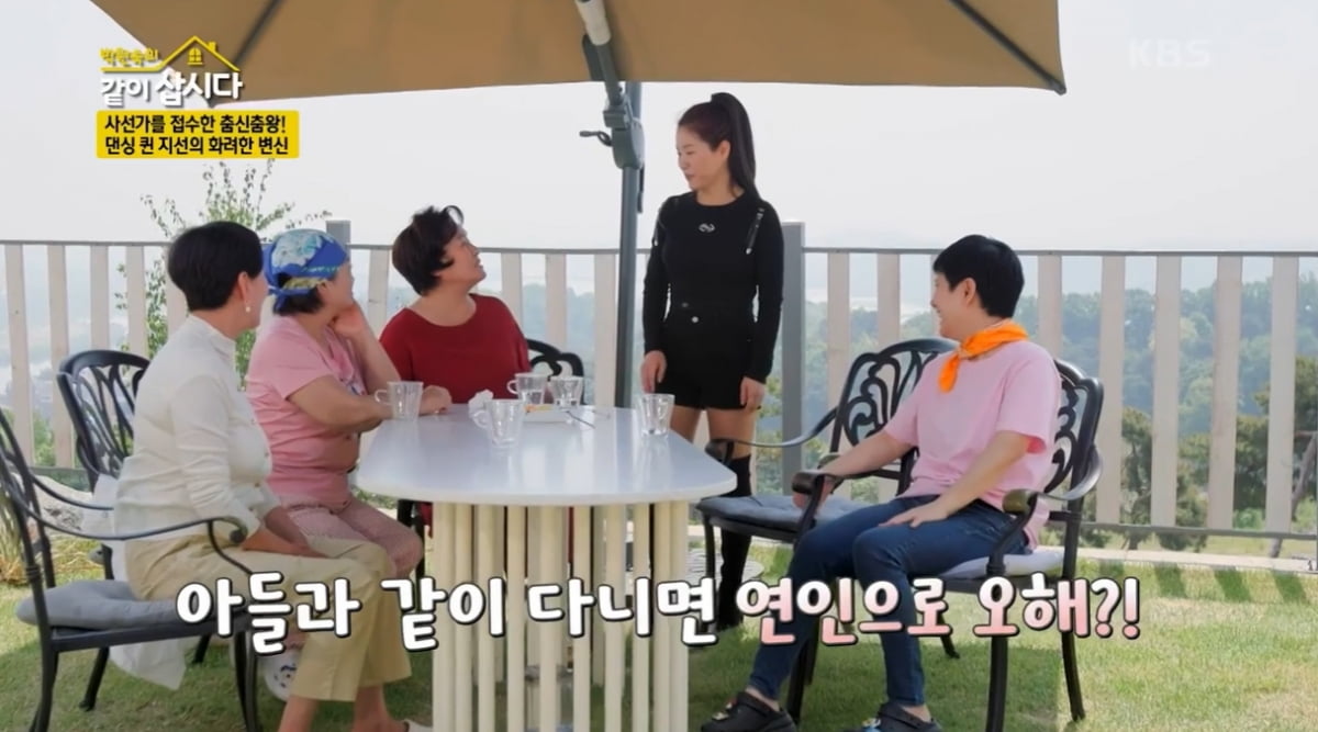 [종합] '애넷맘' 김지선 "댄스 영상 올렸더니 내 딸인 줄 알아"…아들은 연인으로 오해 ('같이 삽시다')