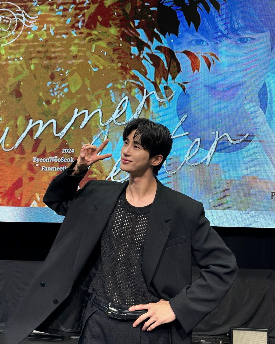 "과일 셀카 내놔"…변우석, 해외에서의 행복한 일상 공개[TEN★]