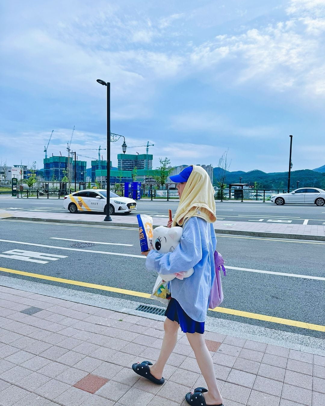 사진=이유비 SNS 갈무리