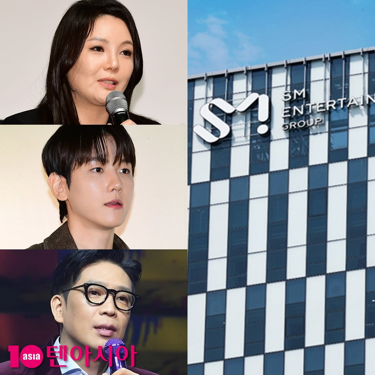 차가원 회장-SM-MC몽-백현(왼쪽 위부터 시계방향)/사진 = 텐아시아 사진DB-SM
