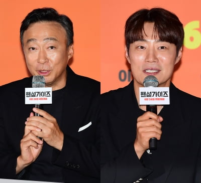 '핸섬가이즈' 감독 "이성민·이희준, 현빈·강동원은 아냐"