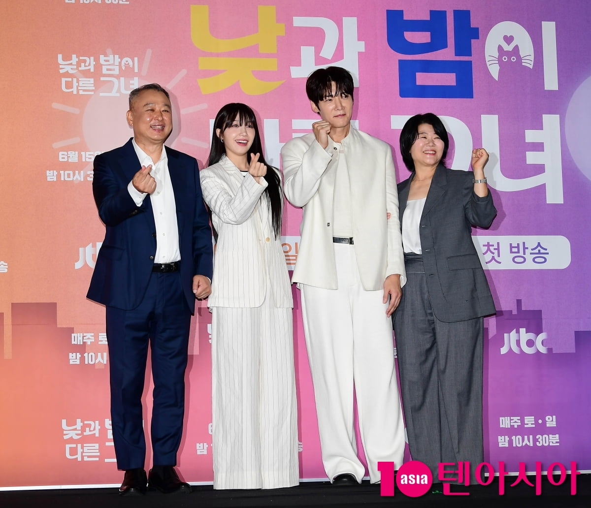 [TEN포토]이형민 감독-이정은-정은지-최진혁 '기대되는 조합'