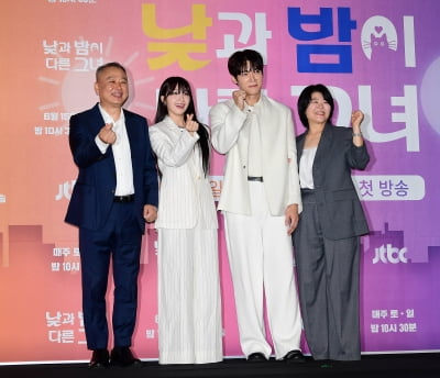 [TEN포토]이형민 감독-이정은-정은지-최진혁 '기대되는 조합'