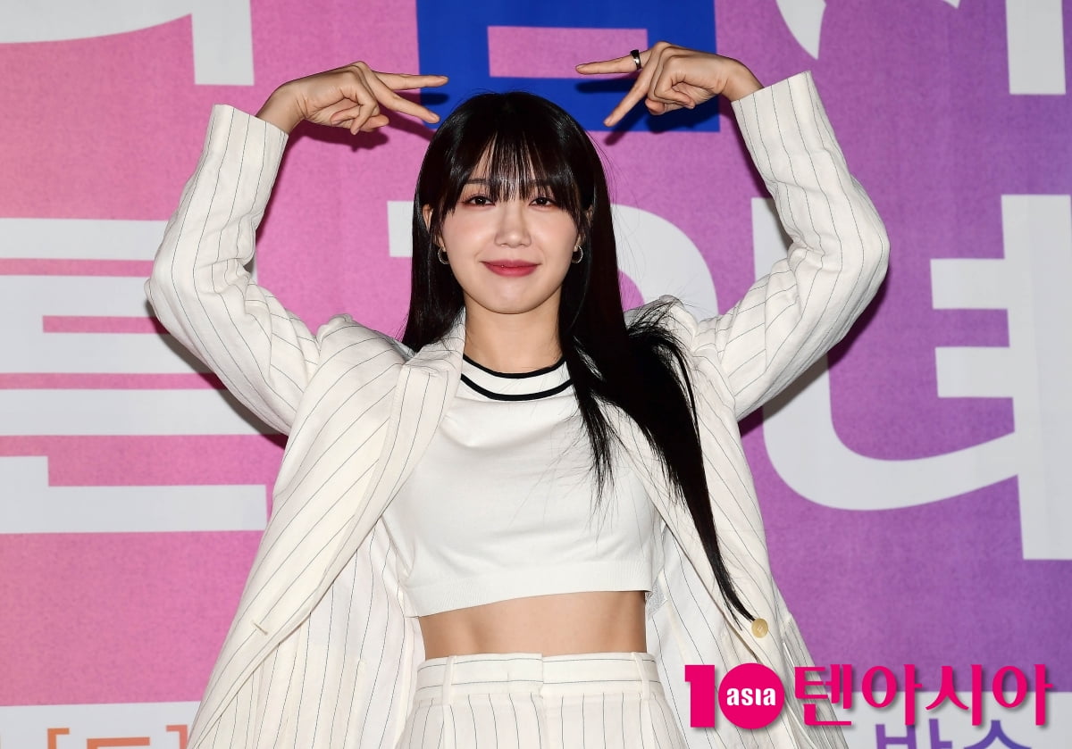 [TEN포토]정은지 '완벽한 11자 복근'