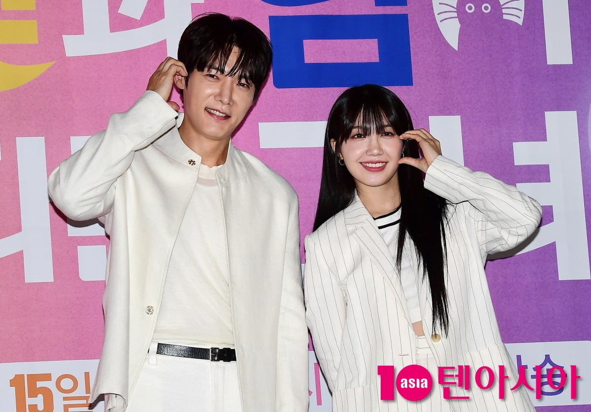 최진혁, 정은지./사진=조준원 기자