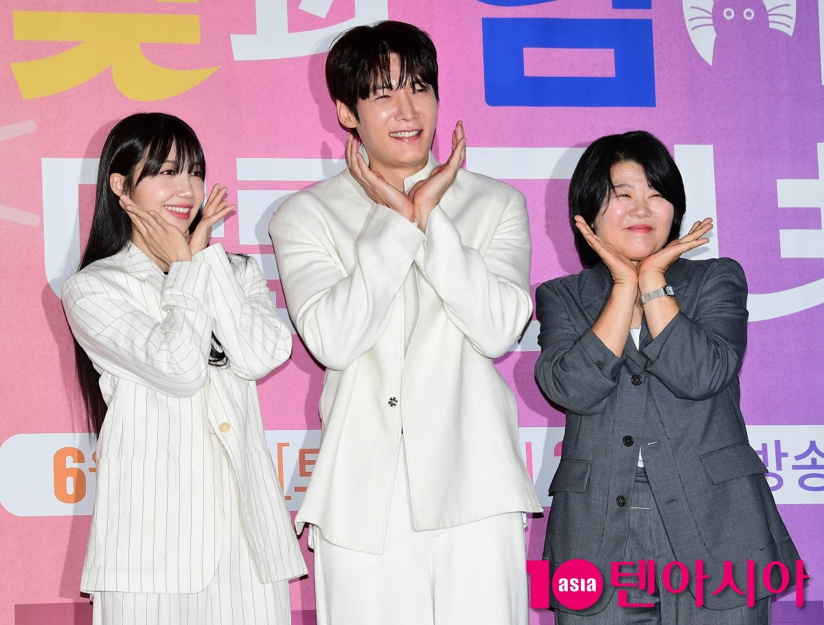 정은지, 최진혁, 이정은./사진=조준원 기자
