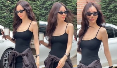 '태국 재벌♥' 신주아, 41kg 뼈말라 몸매 '충격'…말라도 너무 말랐어
