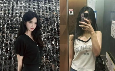 '최민환과 이혼' 율희, 애셋맘 안 믿기는 몸매…8kg 감량 효과 확실하네