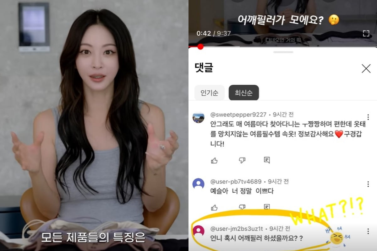 사진=한예슬 SNS·유튜브 갈무리