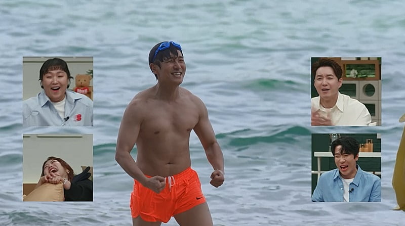 김동완, ♥서윤아 앞에서 상의 탈의…"좀 더 허물어볼까" 플러팅('신랑수업')
