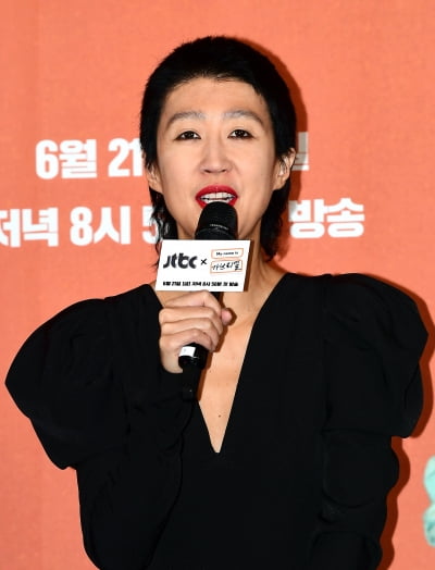 홍진경 '모델 지망생을 다녀왔어요'[TEN포토]
