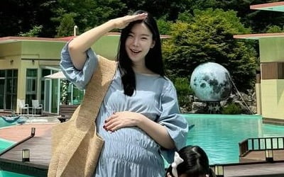 '윤남기♥' 이다은, 76kg 돌파한 임산부…"앉아만 있어도 숨 차네요"