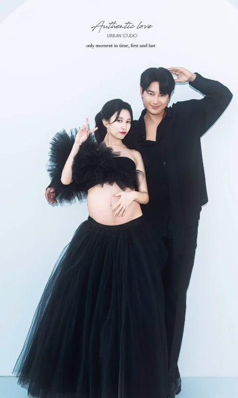 아야네 만삭사진 / 사진=아야네 SNS 갈무리