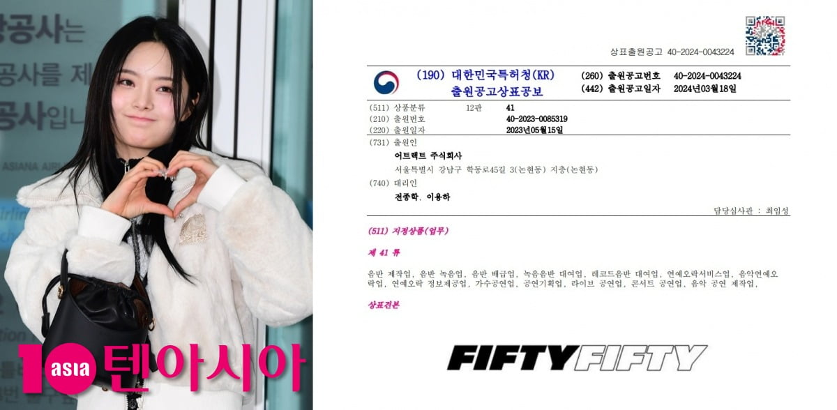 사진=텐아시아 사진 DB, 특허청 키프리스