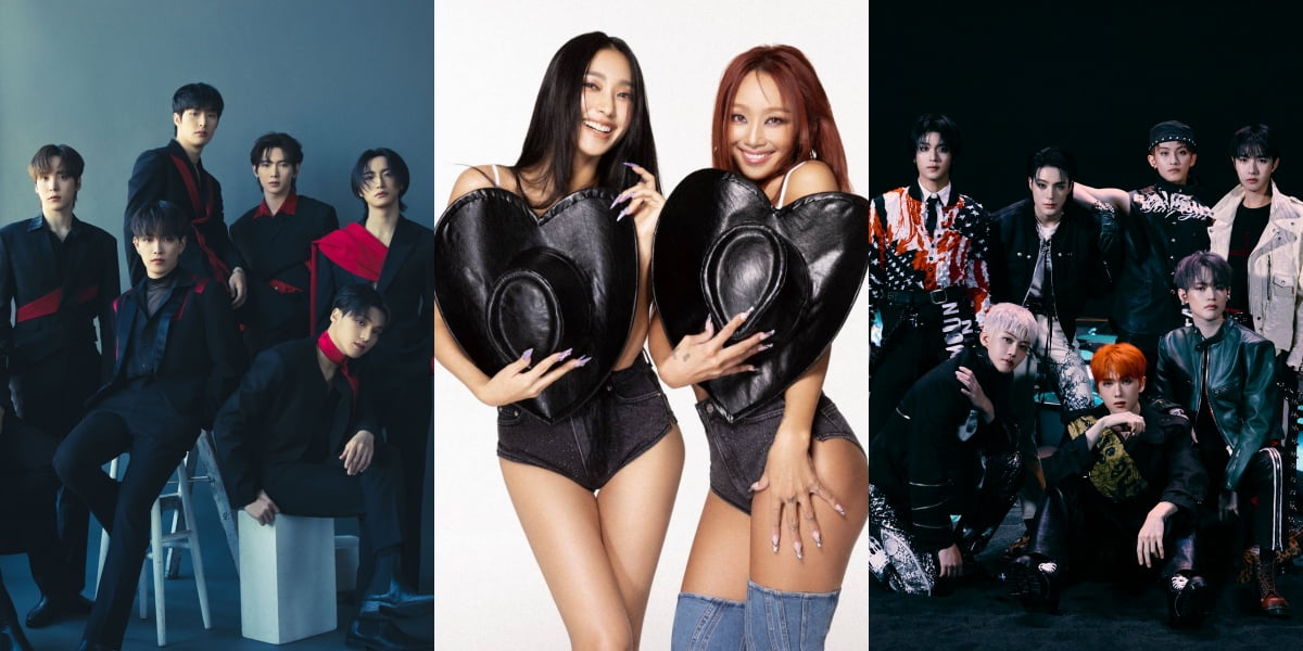 그룹 에이티즈, 씨스타, NCT DREAM/사진=KQ엔터, 클렙엔터, 에스엠엔터