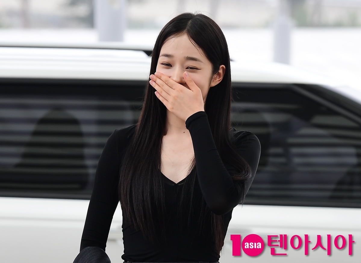 노윤서, 빵 터져도 이쁨 한 가득[TEN포토]
