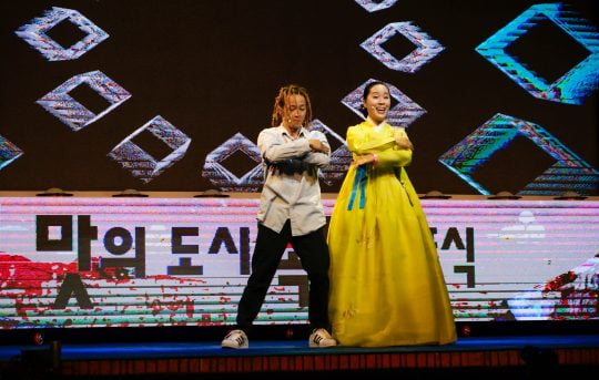 팝핀현준-박애리 부부/사진 = 텐아시아 사진DB