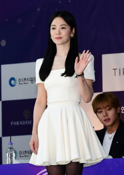 송혜교, 빛나는 미모[TEN포토]