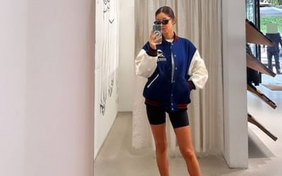 '48kg' 김빈우, 짧은 레깅스 입고 쇼핑…"90만 원짜리 못사고 기록만"[TEN★]