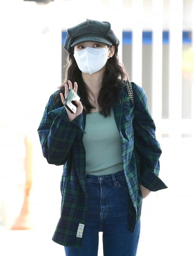 김유정, 청바지+모자 깔맞춤[TEN포토]