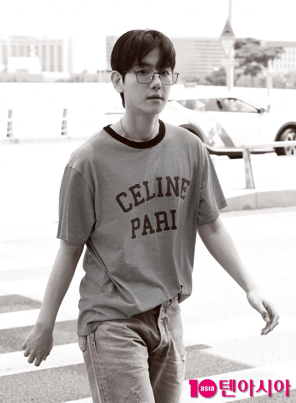 엑소 백현, 흑백을 뚫고 나오는 아우라[TEN포토]