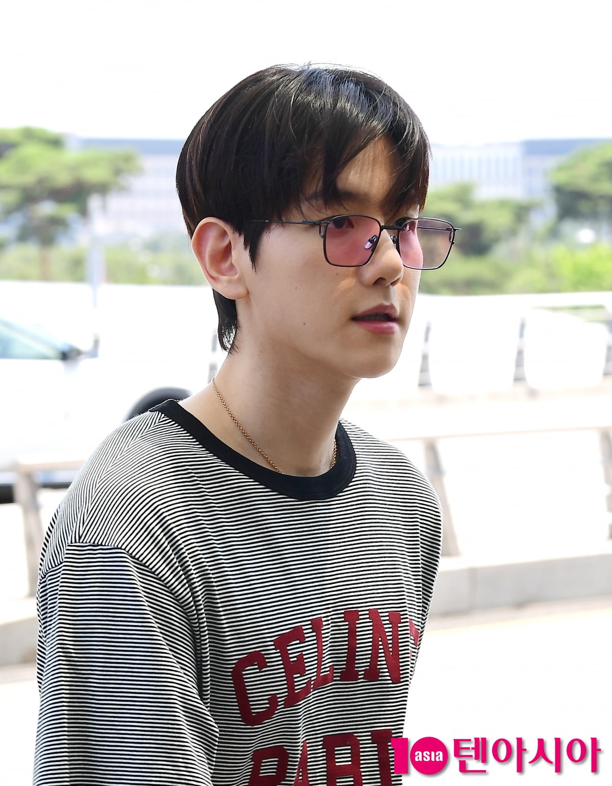 엑소 백현, 독특한 선그라스가 포인트[TEN포토]