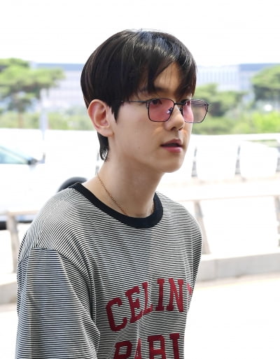 엑소 백현, 독특한 선그라스가 포인트[TEN포토]