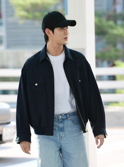 김수현, 자기주장이 강한 이목구비[TEN포토]