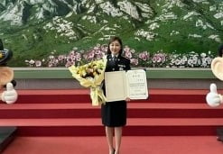 송가인, 명예 경찰 됐다