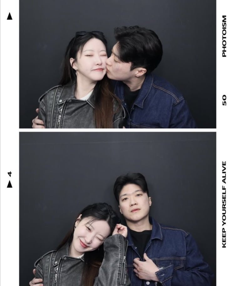 20기 정숙♥영호, 1일 1뽀뽀 실천중…네컷사진 찍으며 볼에 쪽