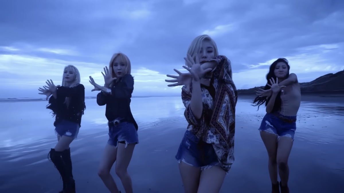 사진=그룹 마마무 '별이 빛나는 밤' 캡처