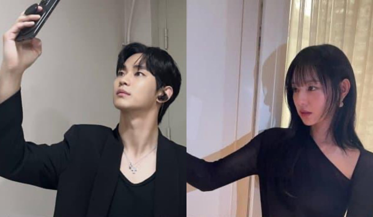 사진=배우 김수현, 김지원 인스타그램 캡처