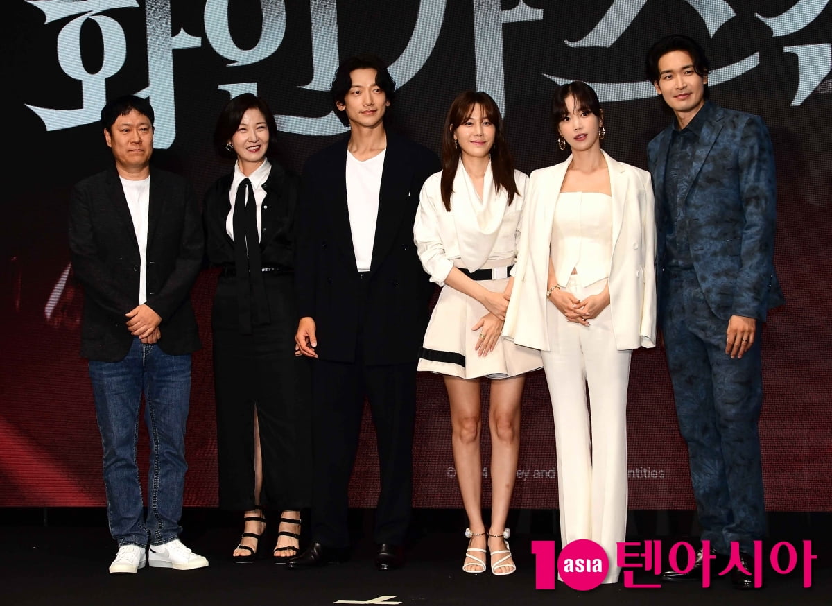 김하늘-정지훈-정겨운-서이숙-기은세-박홍균 감독, 화인가 스캔들 주역들[TEN포토]